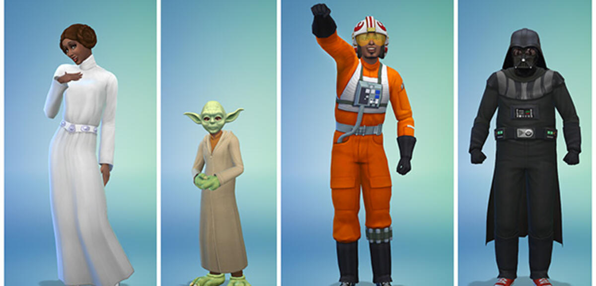 Die Sims in neuem Gewand: Star Wars-Klamotten!