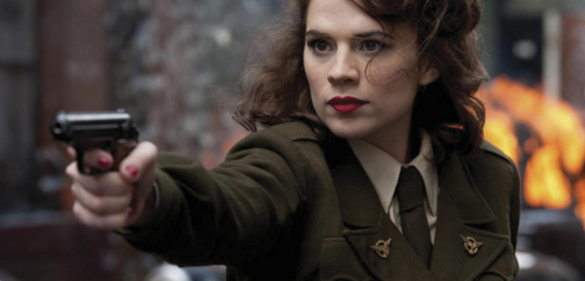 Hayley Atwell in Captain America