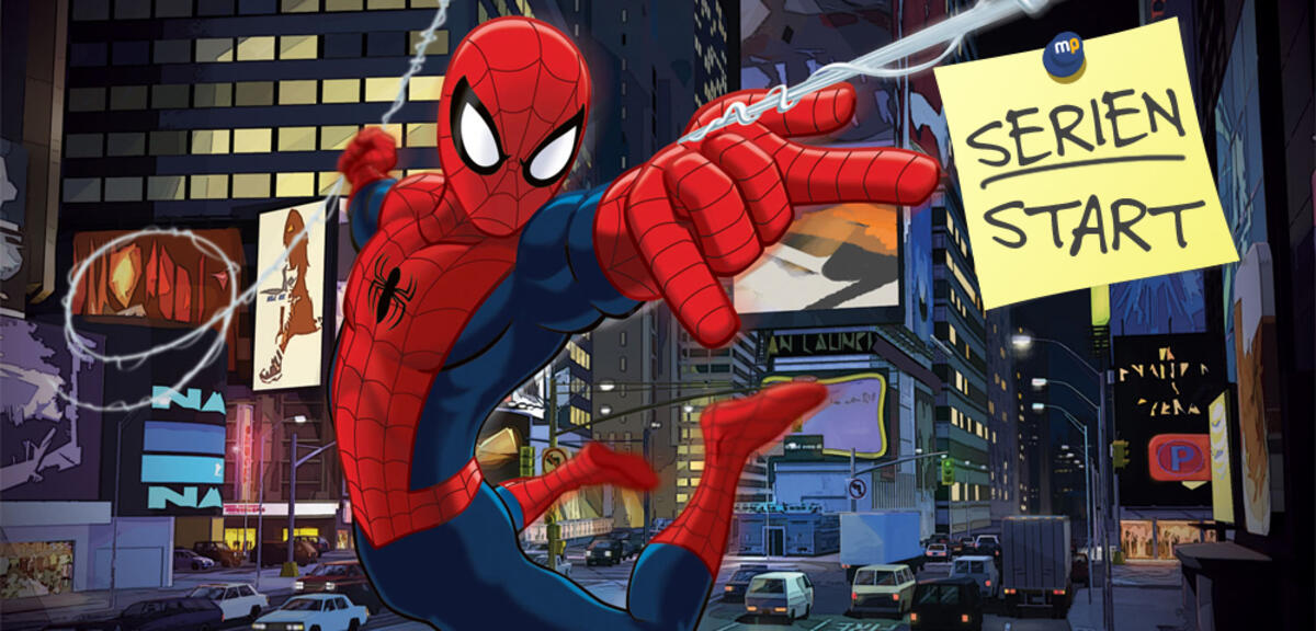 Der ultimative Spider-Man im Straßendschungel Manhattans