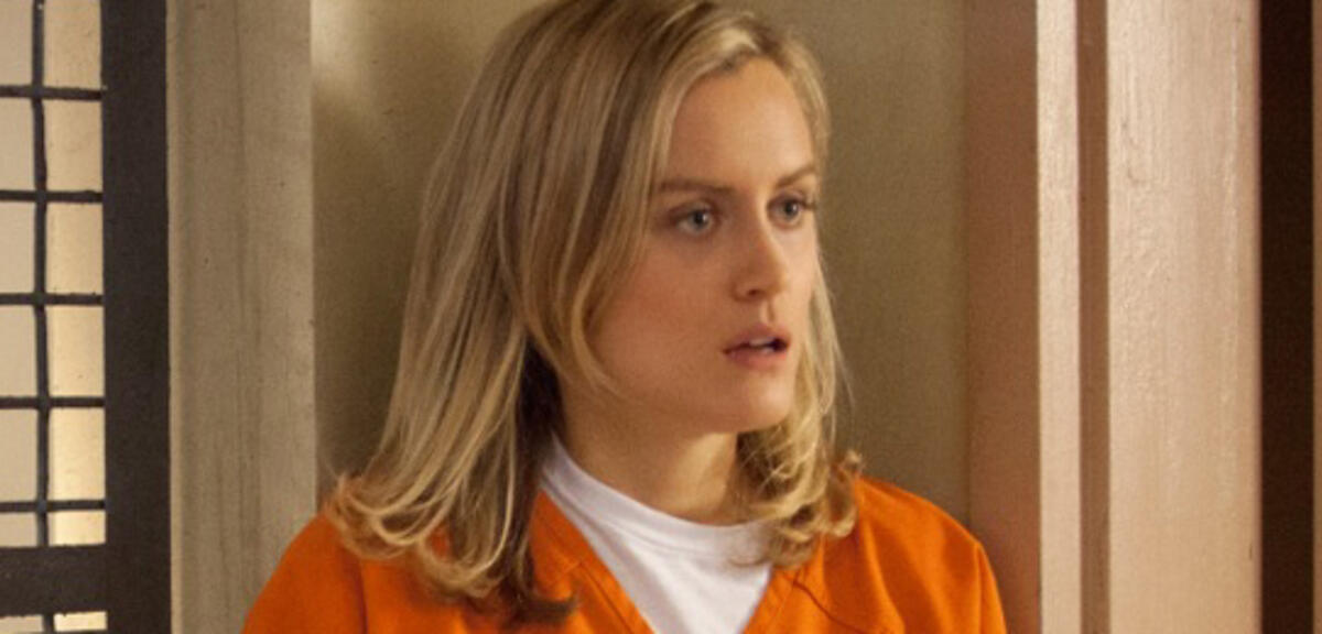 Taylor Schilling in Orange is the New Black