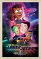 Poster im Vordergrund