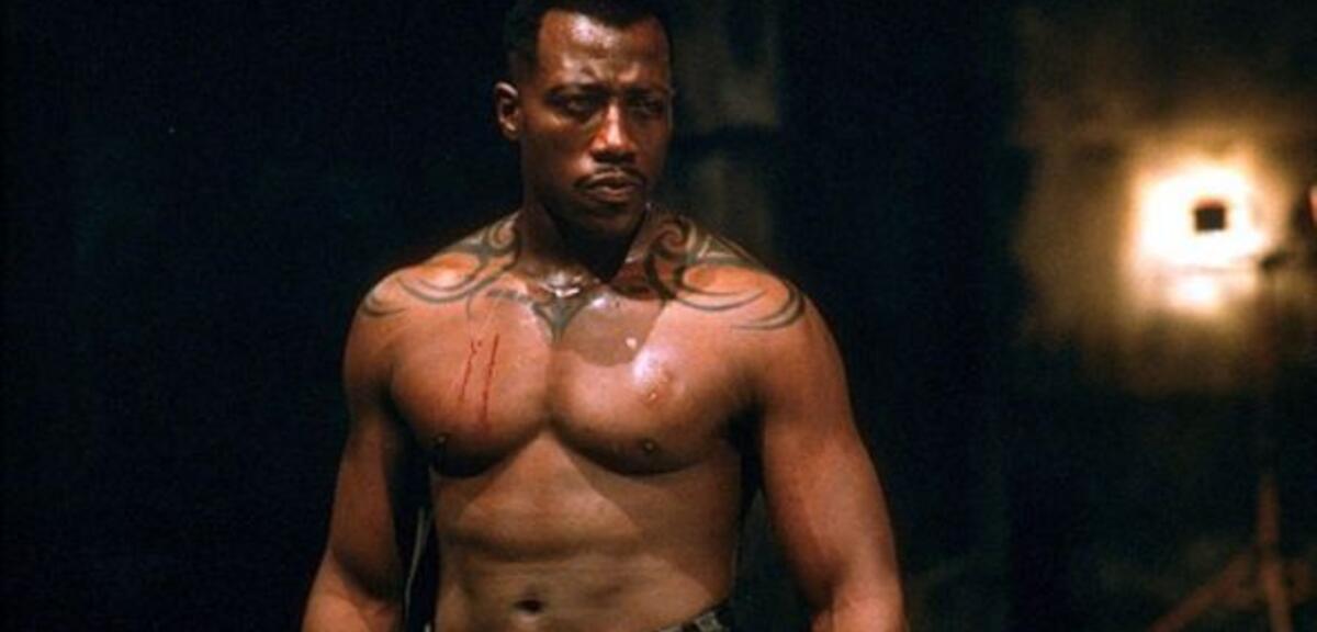 Wesley Snipes in Blade. 