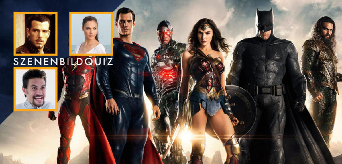 Justice League - Die Stars im Szenenbild-Quiz