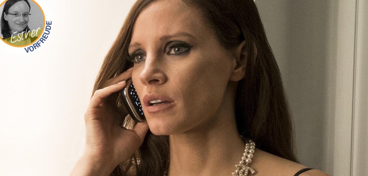 Jessica Chastain in Molly's Game