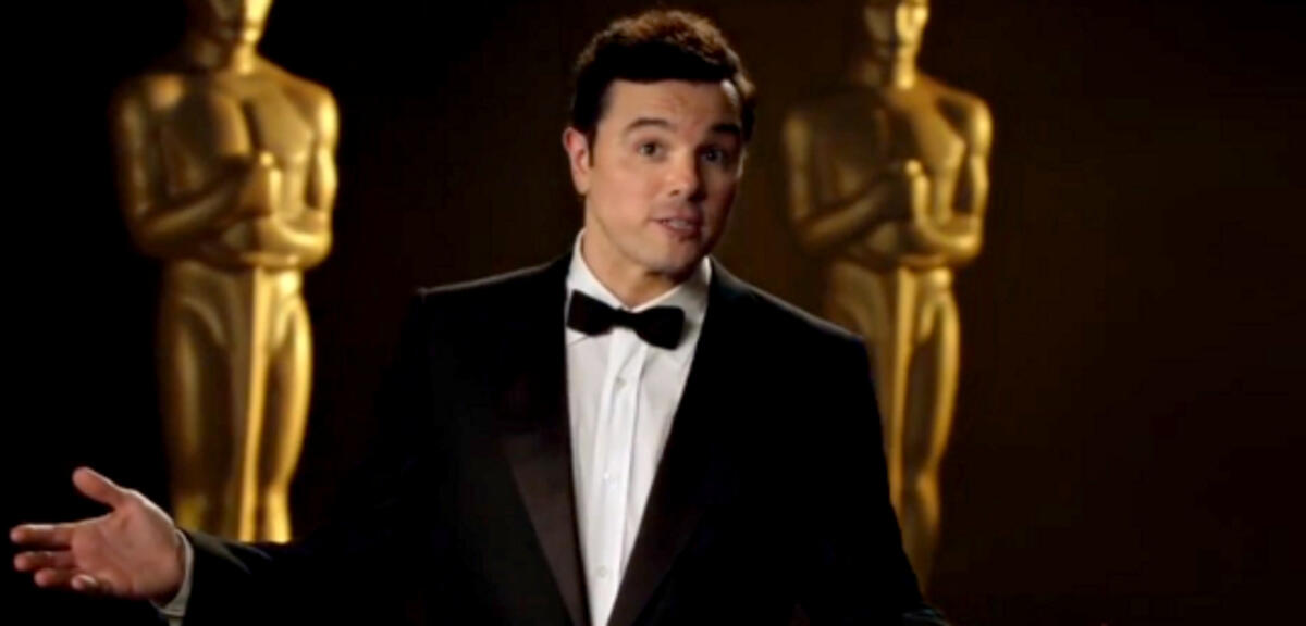 Seth MacFarlane in einer seiner Oscar-Promos
