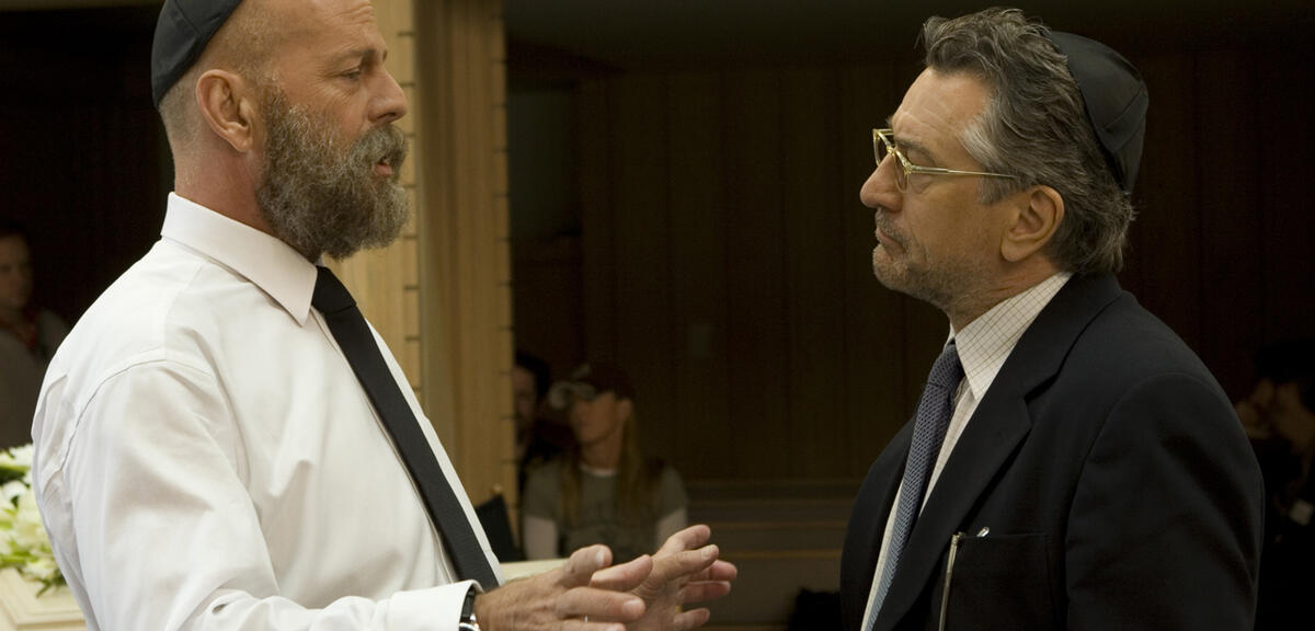 Bruce Willis und Robert De Niro in Inside Hollywood