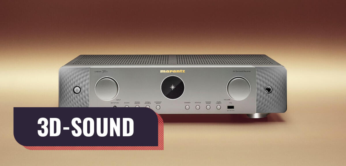 Schicker 8K-Receiver mit Dolby Atmos