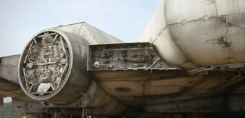 Bild zu:  Der Millennium Falke aus Star Wars Episode 7