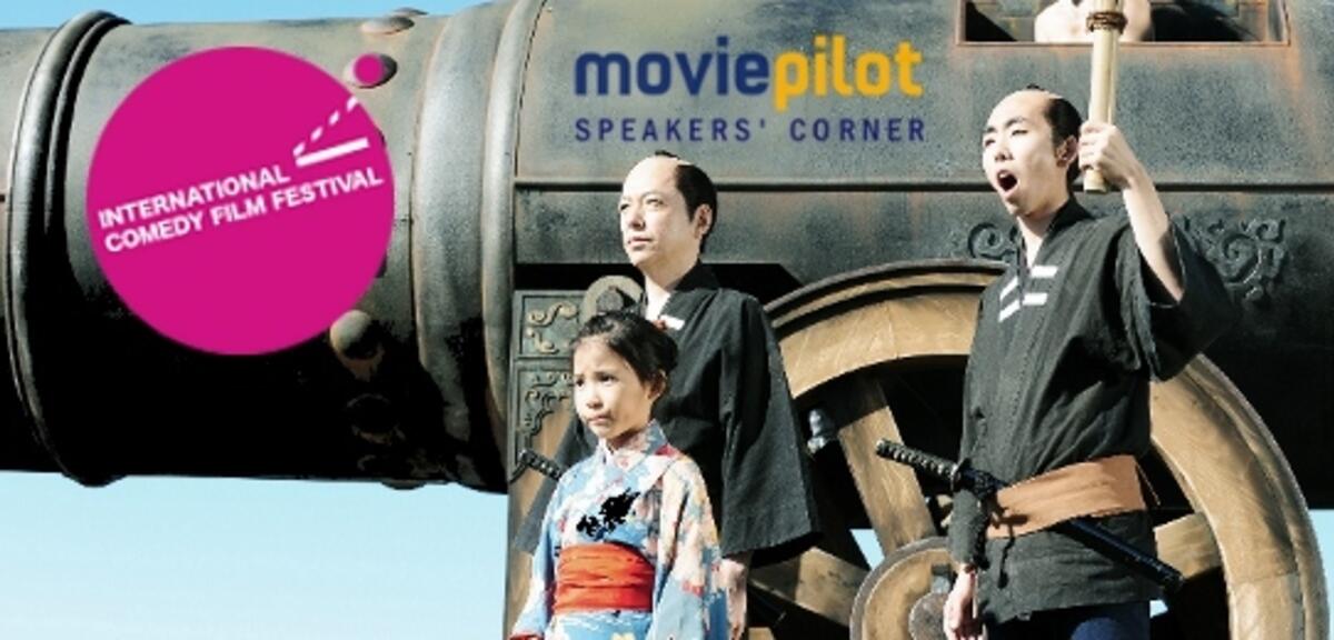 Scabbard Samurai auf dem International Comedy Film Festival