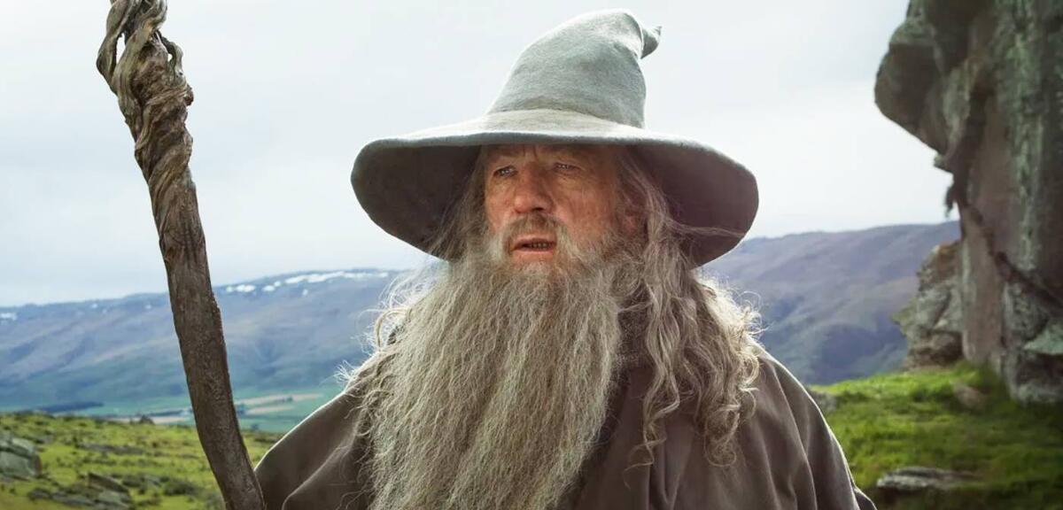 Ian McKellen als Gandalf