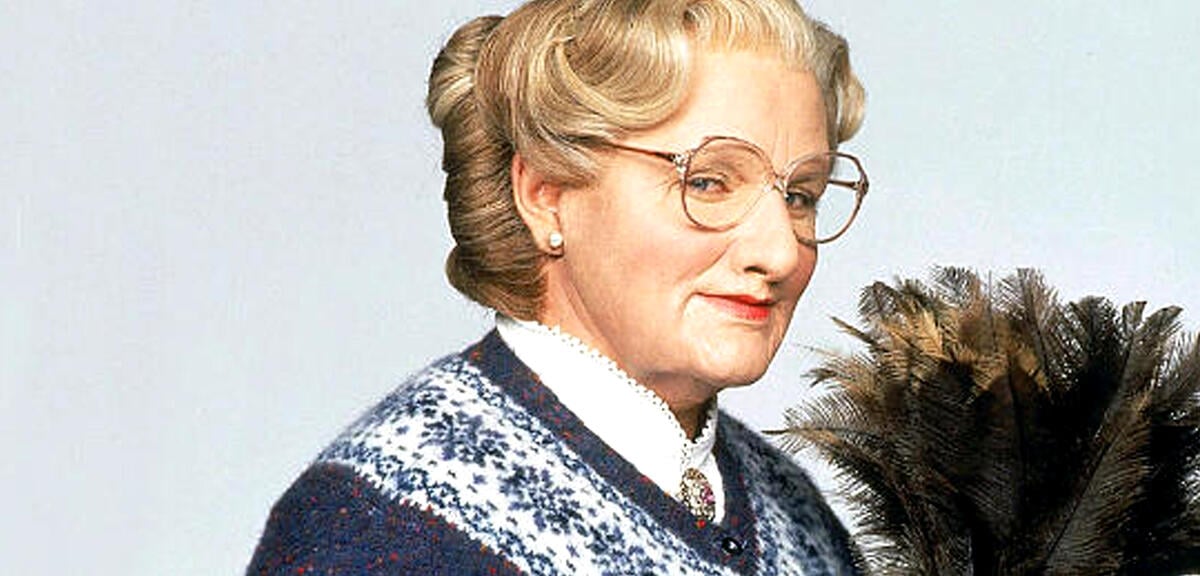 #Robin Williams weigerte sich, bei dieser Szene in Mrs. Doubtfire mitzuspielen – auch der Regisseur bereut sie heute