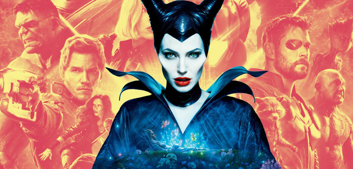 Angelina Jolie als Maleficent und die Avengers