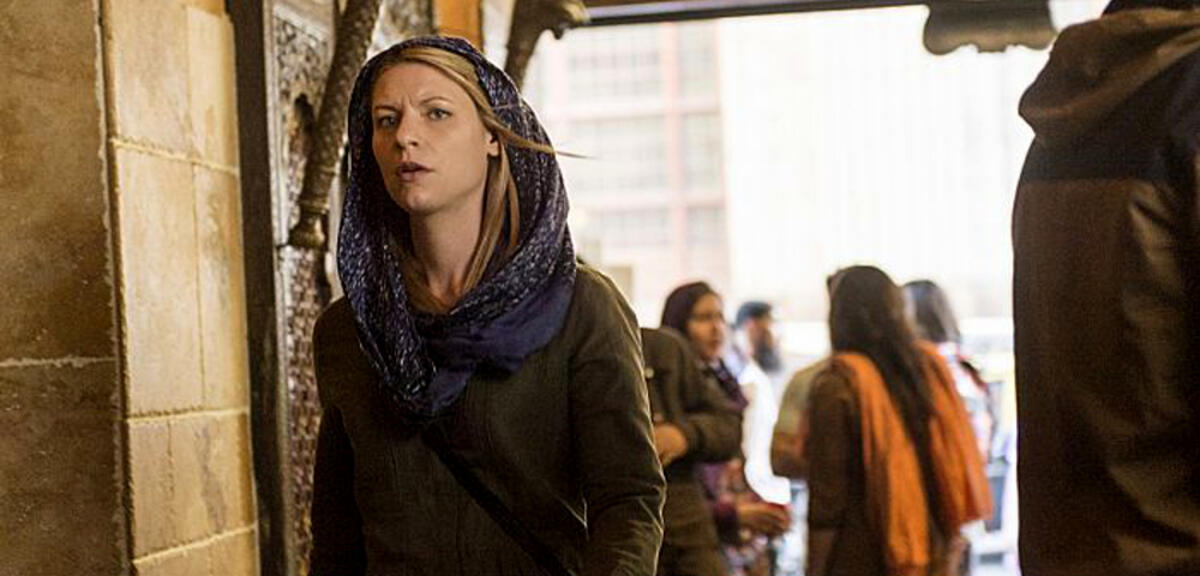 Claire Danes in Homeland