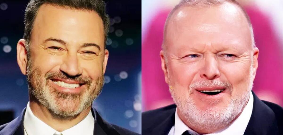 Jimmy Kimmel und Stefan Raab