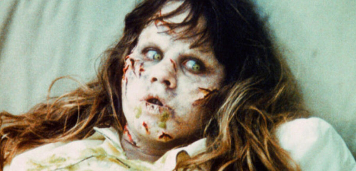 Die besessene Regan in Der Exorzist