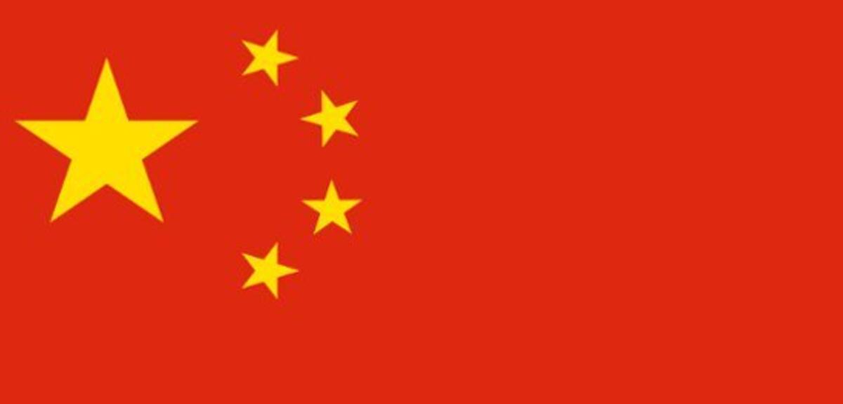 Chinas Flagge