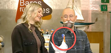 Bild zu:  Bei Bares für Rares sorgte eine Truthahn-Statue für Wirbel.