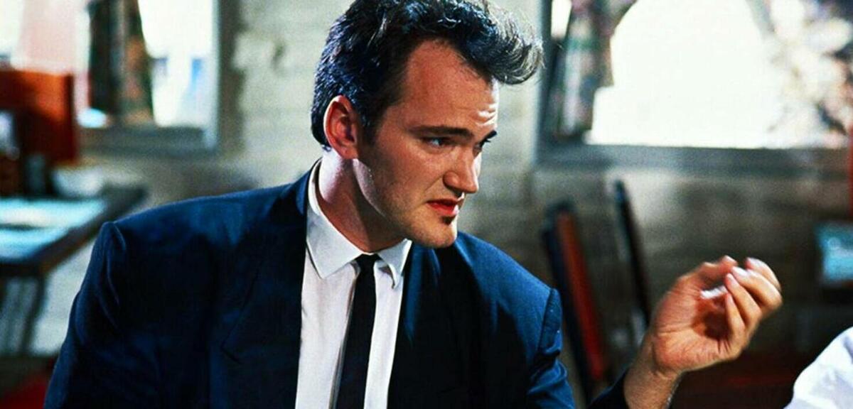 Quentin Tarantino in Reservoir Dogs
