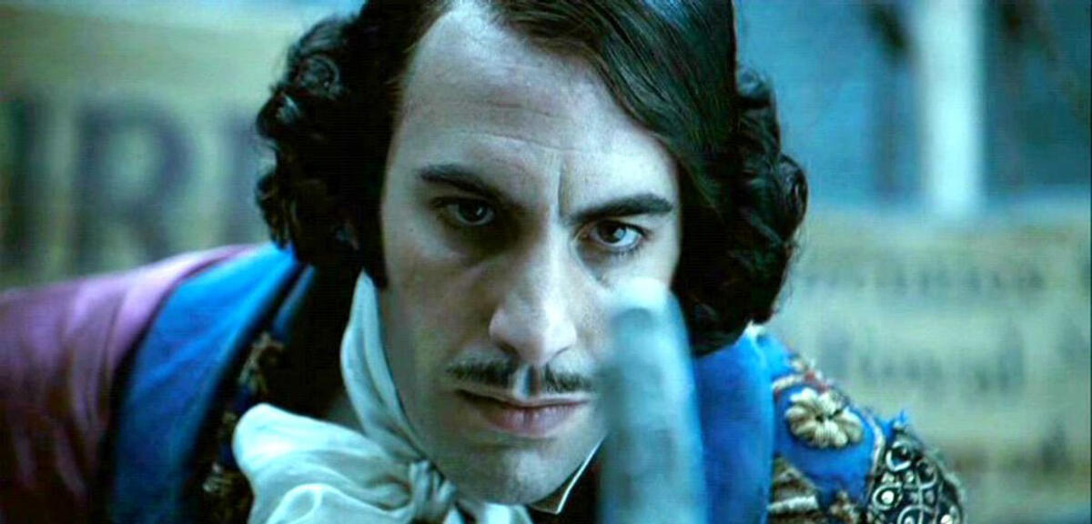 Sacha Baron Cohen in Sweeney Todd