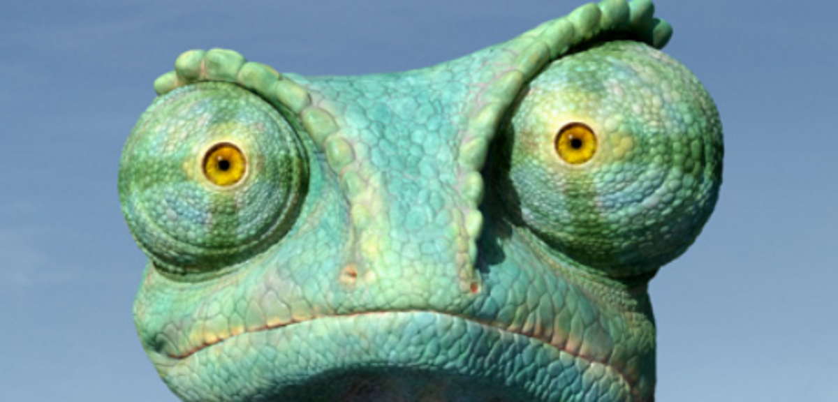 Das Chamäleon Rango