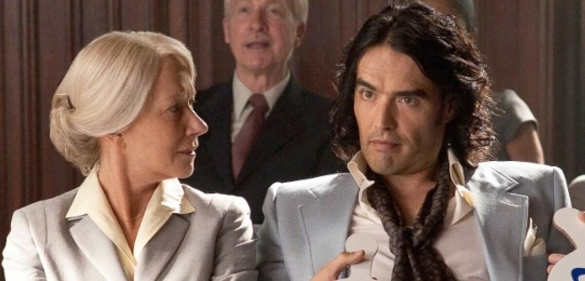 Helen Mirren und Russell Brand in Arthur