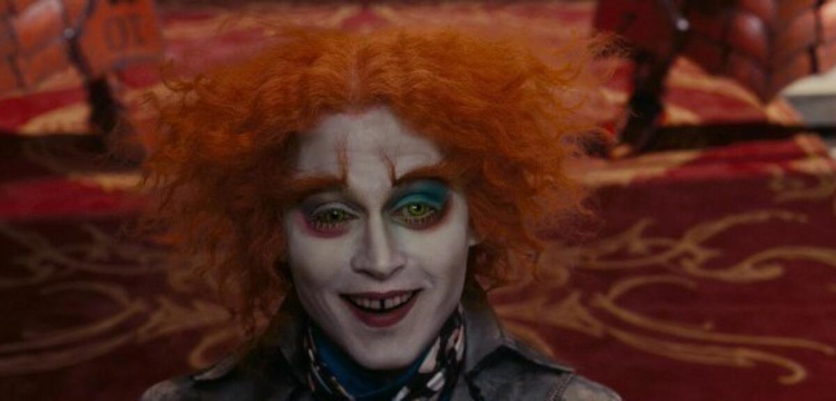 Johnny Depp in Alice im Wunderland