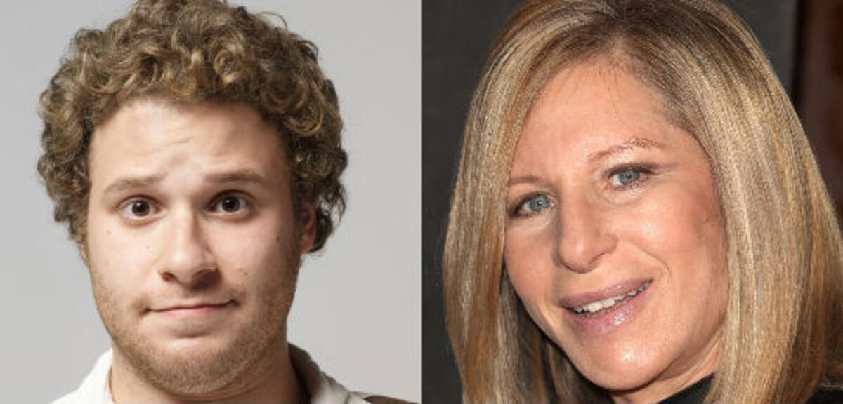 Ungleiches Paar: Seth Rogen und Barbra Streisand