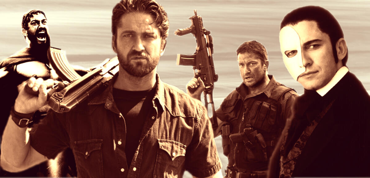 Gerard Butler mal vier