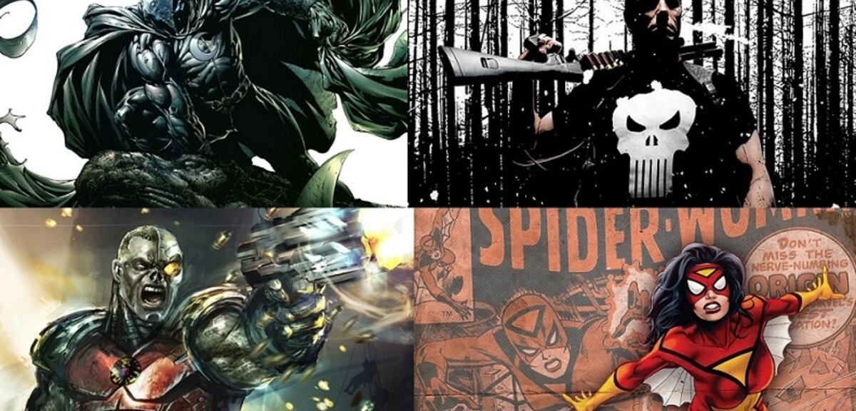 Moon Knight/Punisher/Deathlok/Spider-Woman