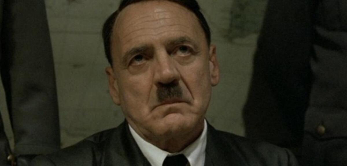 Bruno Ganz in Der Untergang als Adolf Hitler