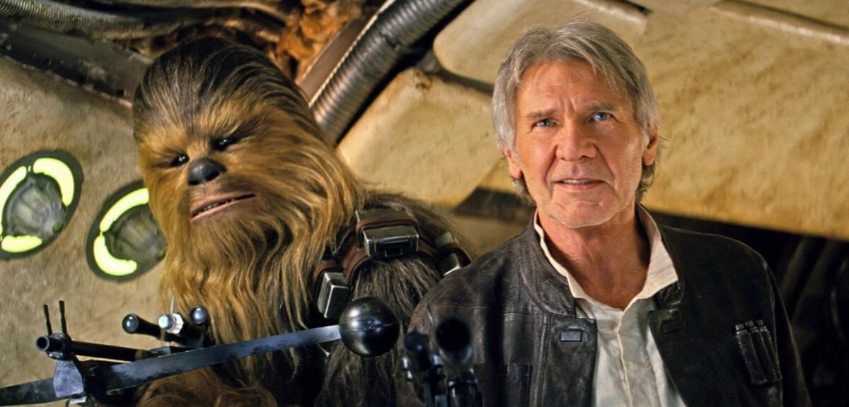 Harrison Ford als Han Solo in Star Wars: Episode VII - Das Erwachen der Macht
