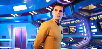 Bild zu:  Paul Wesley als Captain Kirk