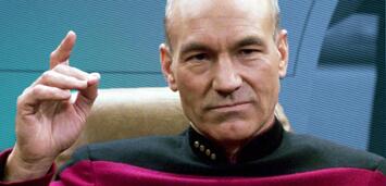 Bild zu:  Patrick Stewart als Jean-Luc Picard