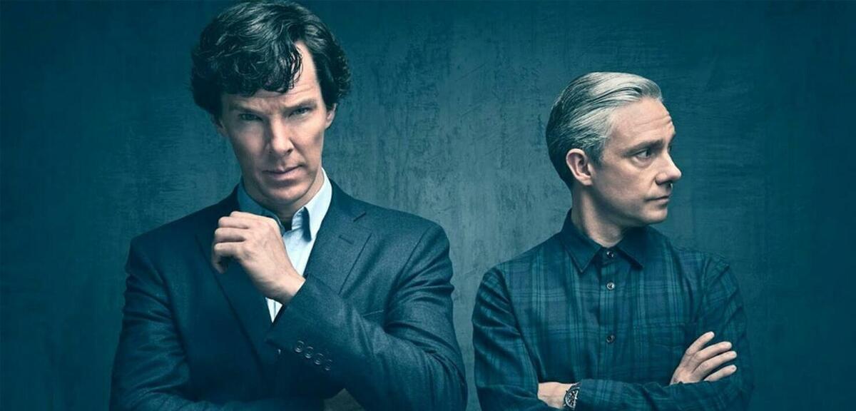 Sherlock mit Benedict Cumberbatch und Martin Freeman