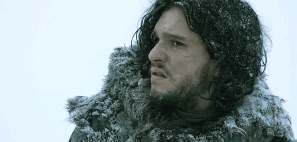 Kit Harington in Game of Thrones