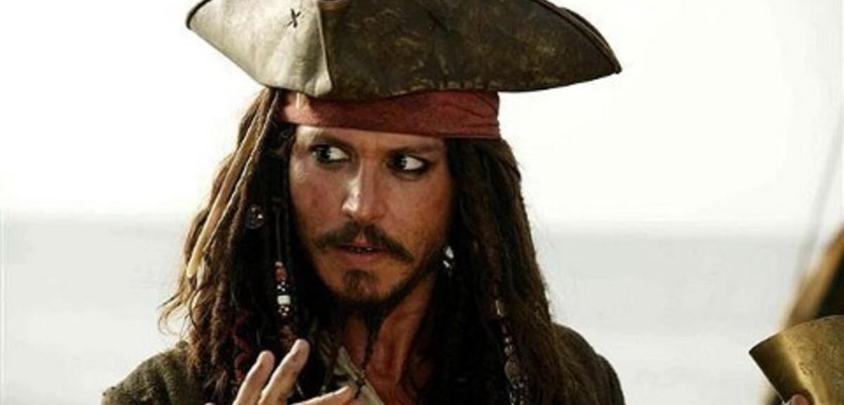Johnny Depp in Fluch der Karibik