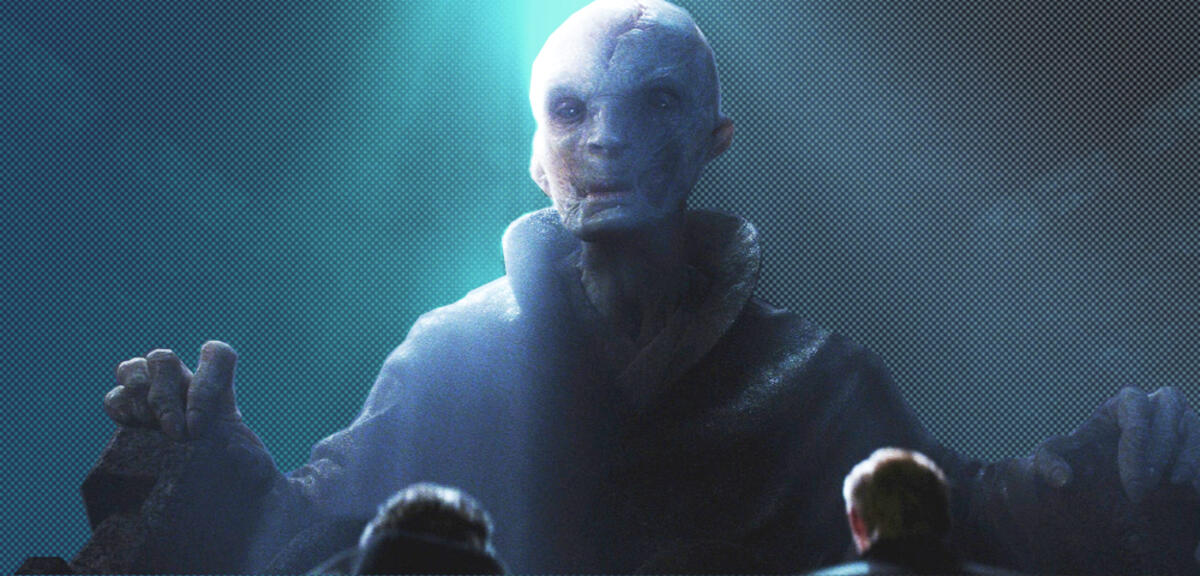 Snoke in Star Wars 7