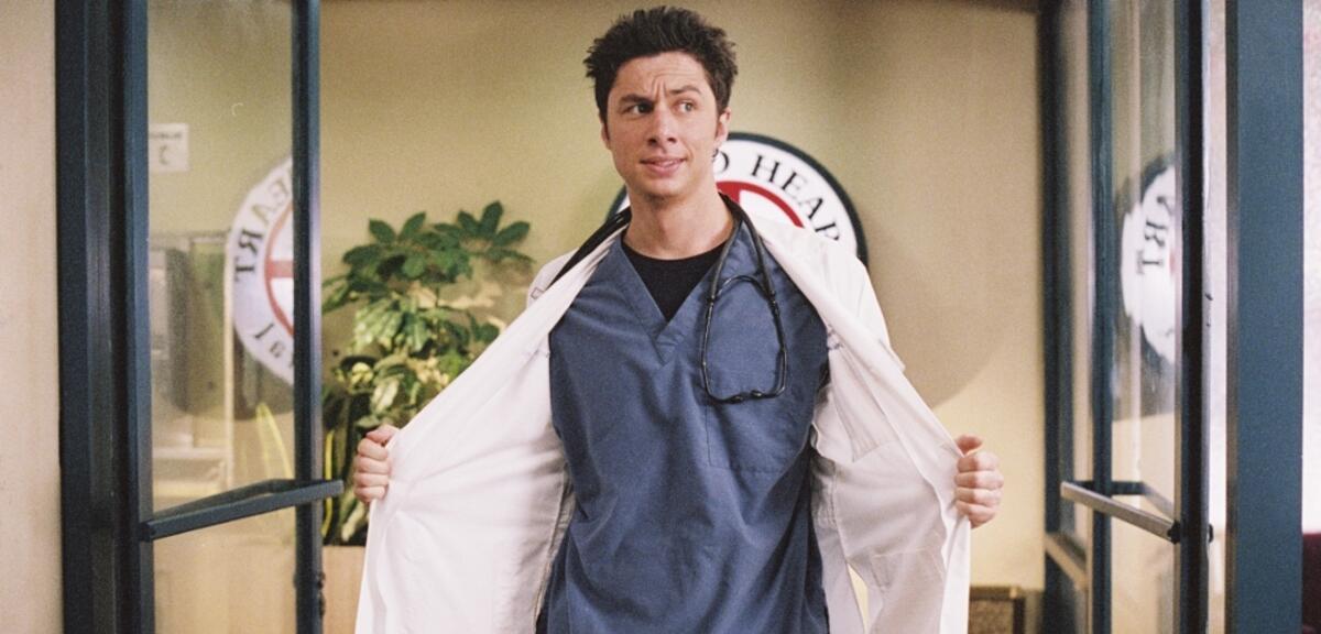 Zach Braff in Scrubs