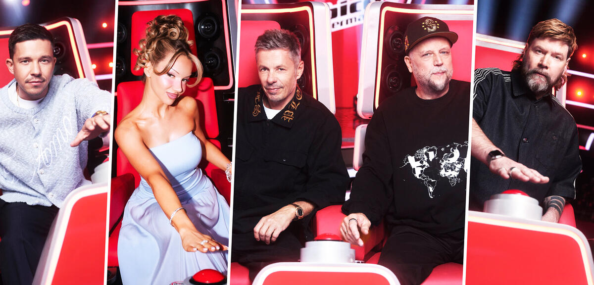 Nico Santos, Shirin David, Michi Beck und Smudo, sowie Rea Garvey gehören zu den Coaches der neuen Staffel The Voice of Germany.
