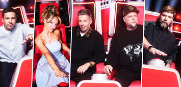 Bild zu:  Nico Santos, Shirin David, Michi Beck und Smudo, sowie Rea Garvey gehören zu den Coaches der neuen Staffel The Voice of Germany.
