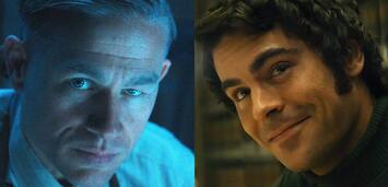 Bild zu: Charlie Hunnam als Ed Gein und Zac Efron als Ted Bundy in Extremely Wicked, Shockingly Evil and Vile Bild zu: Charlie Hunnam als Ed Gein und Zac Efron als Ted Bundy in Extremely Wicked, Shockingly Evil and Vile