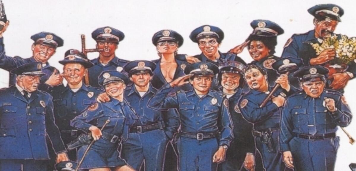 Die alten Police Academy-Rekruten