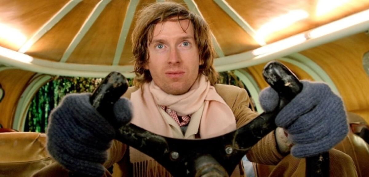 Wes Anderson am Set von Die Tiefseetaucher
