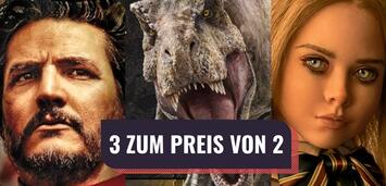 Bild zu: 3 bekommen, aber nur 2 bezahlen: Heimkino-Fans kommen gerade bei über 200 Filmen günstiger weg – dank Amazon-Aktion! Bild zu: 3 bekommen, aber nur 2 bezahlen: Heimkino-Fans kommen gerade bei über 200 Filmen günstiger weg – dank Amazon-Aktion!