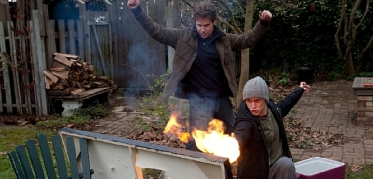 Seth Rogen und Joseph Gordon-Levitt in 50/50