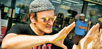 Bild zu:  Quentin Tarantino bei den Dreharbeiten zu Death Proof