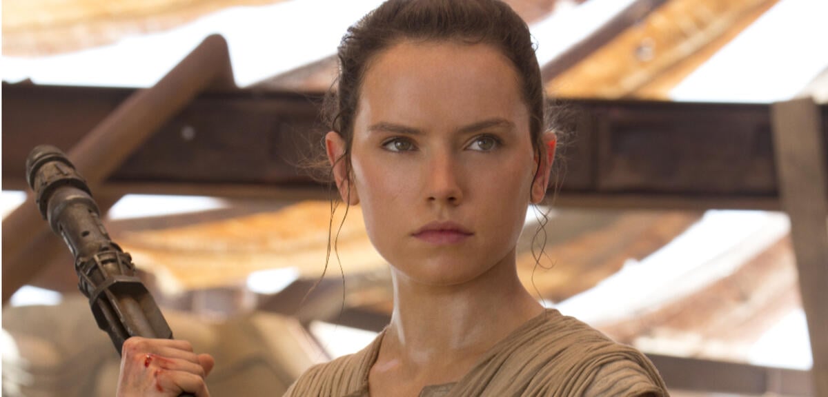 Daisy Ridley als Rey in Star Wars