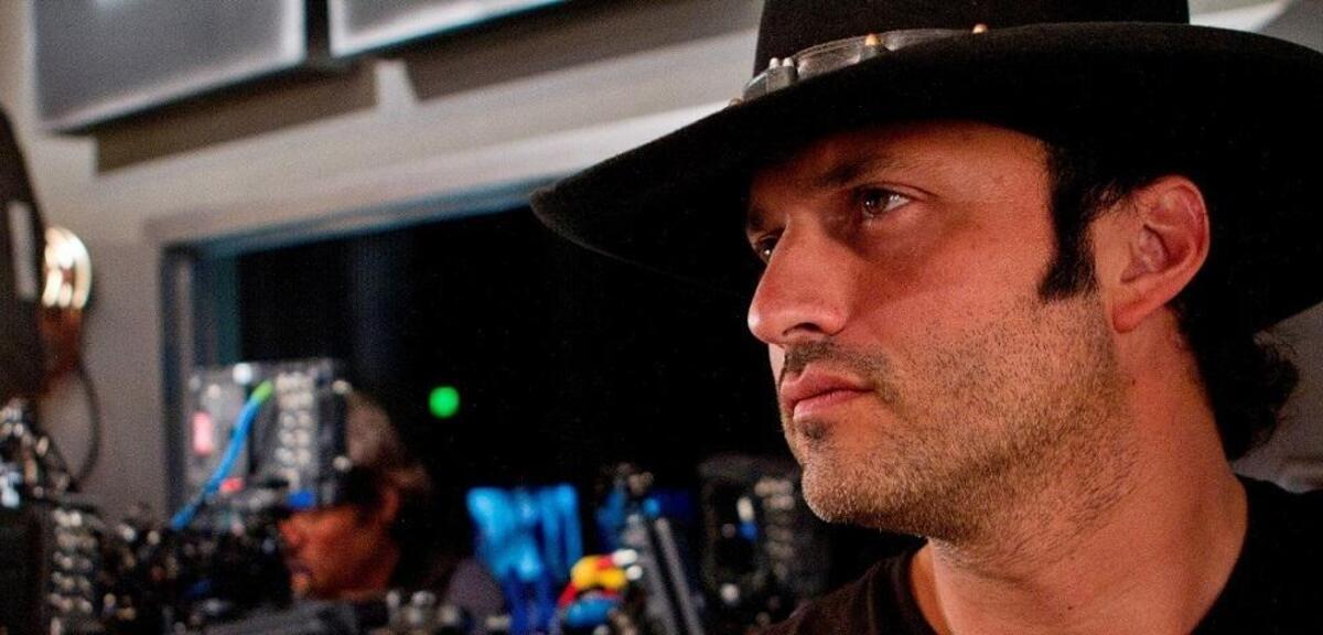 Robert Rodriguez am Set von Machete Kills