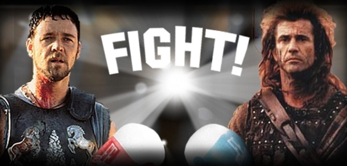 Russell Crowe vs. Mel Gibson