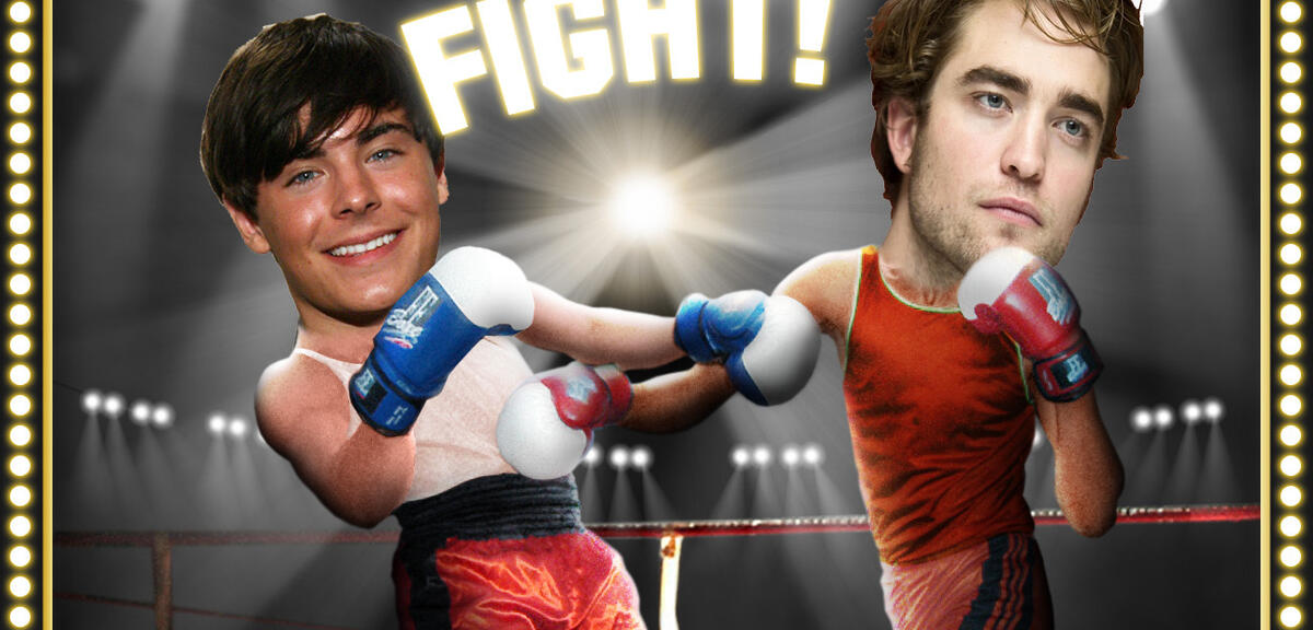 Robert Patterson vs. Zac Efron